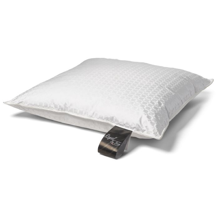 Hovedpude med moskusdun - 100% Dun - 60x63 cm - 3 lags lav dunpude - Royal By Borg Daisy