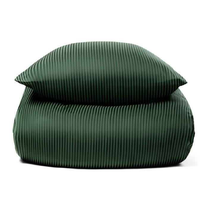 Sengetøj i 100% Egyptisk bomuld - 150x210 cm - Grønt sengetøj - Ekstra blødt sengesæt fra By Borg