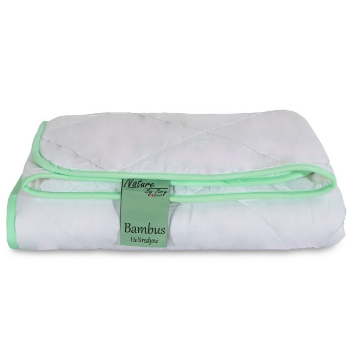 Bambus juniordyne - 100x140 cm - Helårsdyne - Junior dyne med bambus - Nature By Borg dyne
